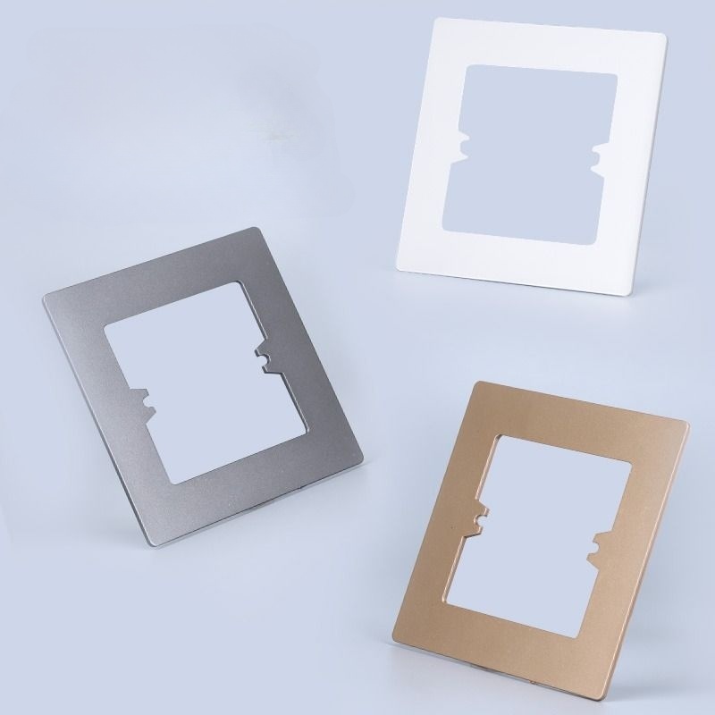 孔开大了86型开关插座底盒装饰板瓷砖孔缝隙修补垫片加大面板遮丑