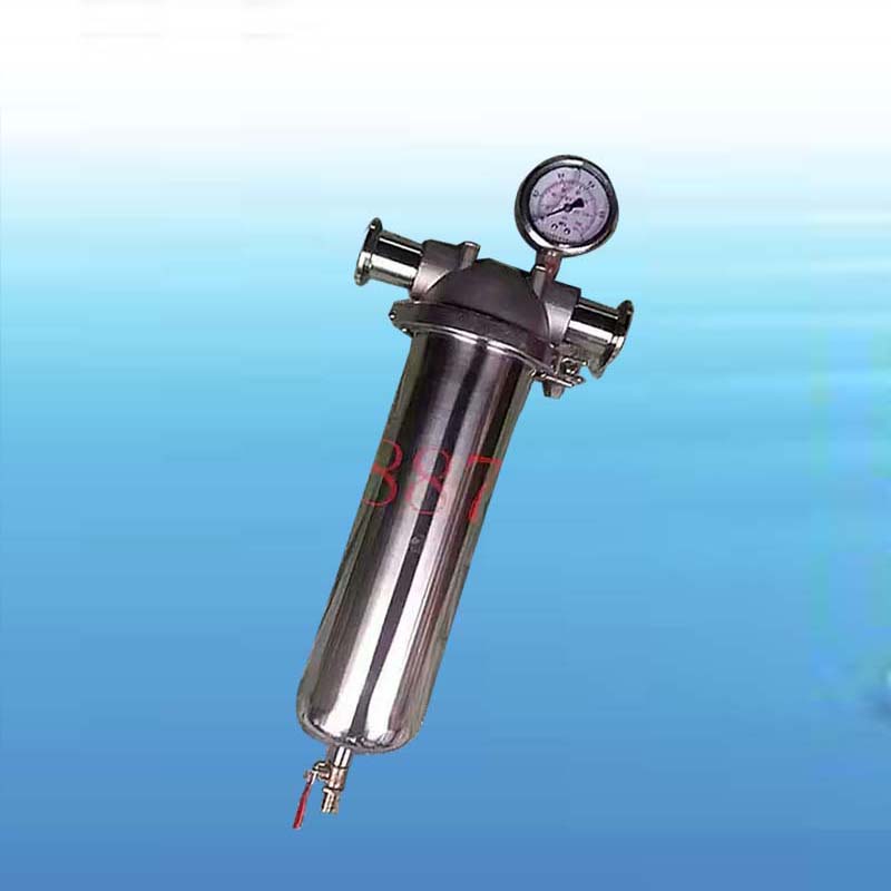 304不锈钢卫生级前置过滤器空压机压缩空气过滤液体气体分离器