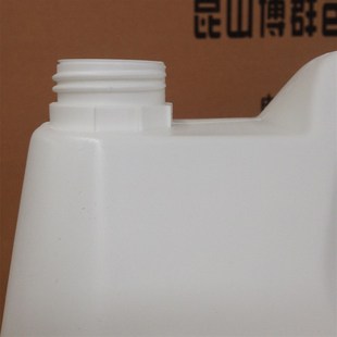 昆山5L升加厚氟化桶Kg氟化瓶食品级方桶10斤塑料桶样品壶L化工桶