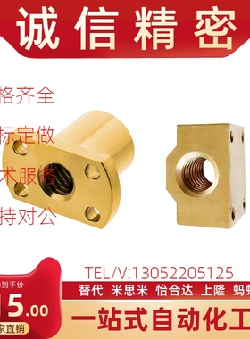 上隆梯形丝杆螺母NSAR/NSBR-8 10 12 16 20 25 32 36 40丝杠螺帽