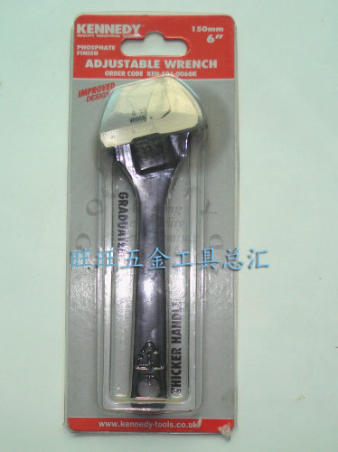 进口英国肯尼迪 KENNEDY 6寸 活动扳手 KEN-501-0060K