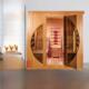 西蒙达电石家用蒸汽房桑拿房远红外光波房家用单 双干蒸汽房定制