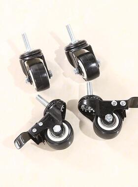 恒达置物架-不锈钢置物架配套轮子38mm管专用万向轮子