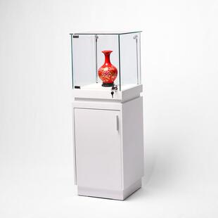 字母数字木质烤漆柜珠宝古董玉器展示柜玻璃陈列柜商用产品样品柜