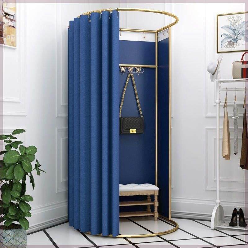 服装店商场门帘布试衣间简易移动换衣间临时可拆卸展示架子更衣室,商业/办公家具,服装展示架,淘宝优惠券,粉丝福利购,淘宝优惠卷