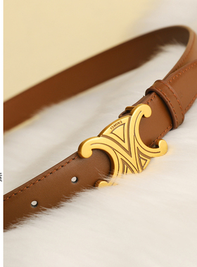 15mins腰带女款2025新款时尚百搭高级感腰饰配牛仔裤裙子女士皮带