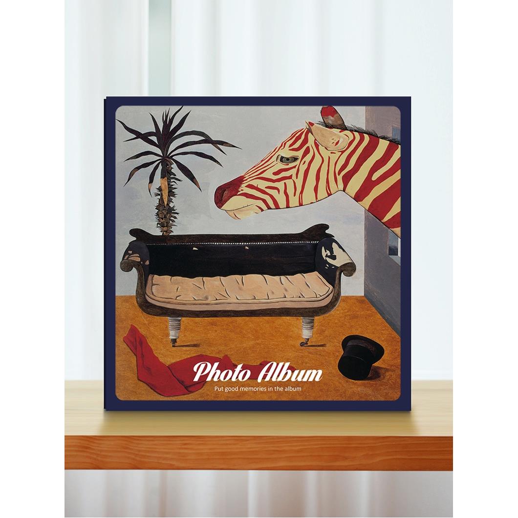 大容量自粘式5寸6寸手工DIY相册本家庭版影集宝宝成长纪念册相簿