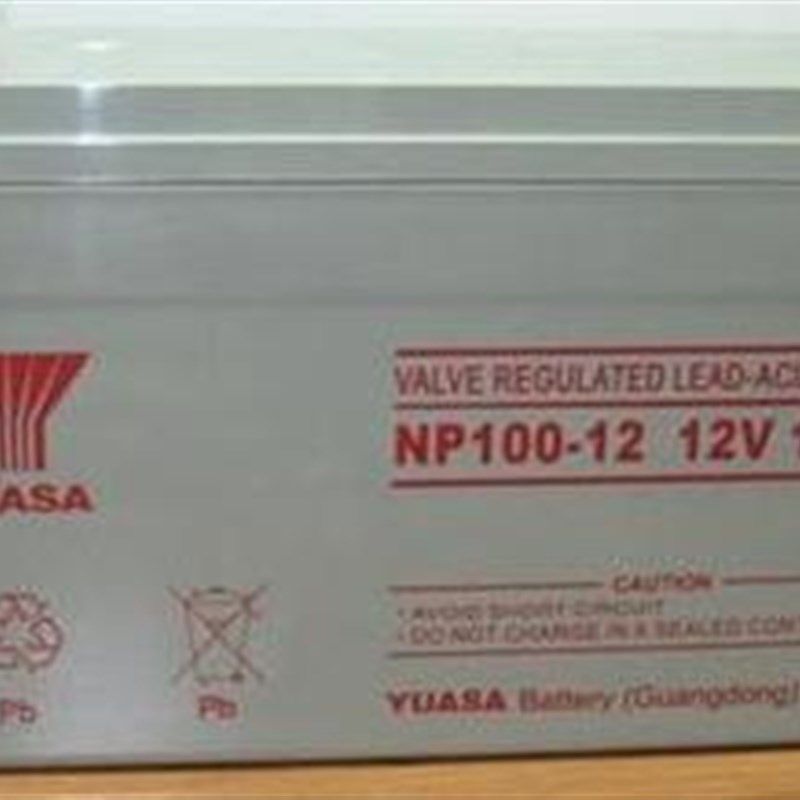 汤浅YUASA NP10012 12V100AH铅酸免维护UPS电源蓄电池 原装正品