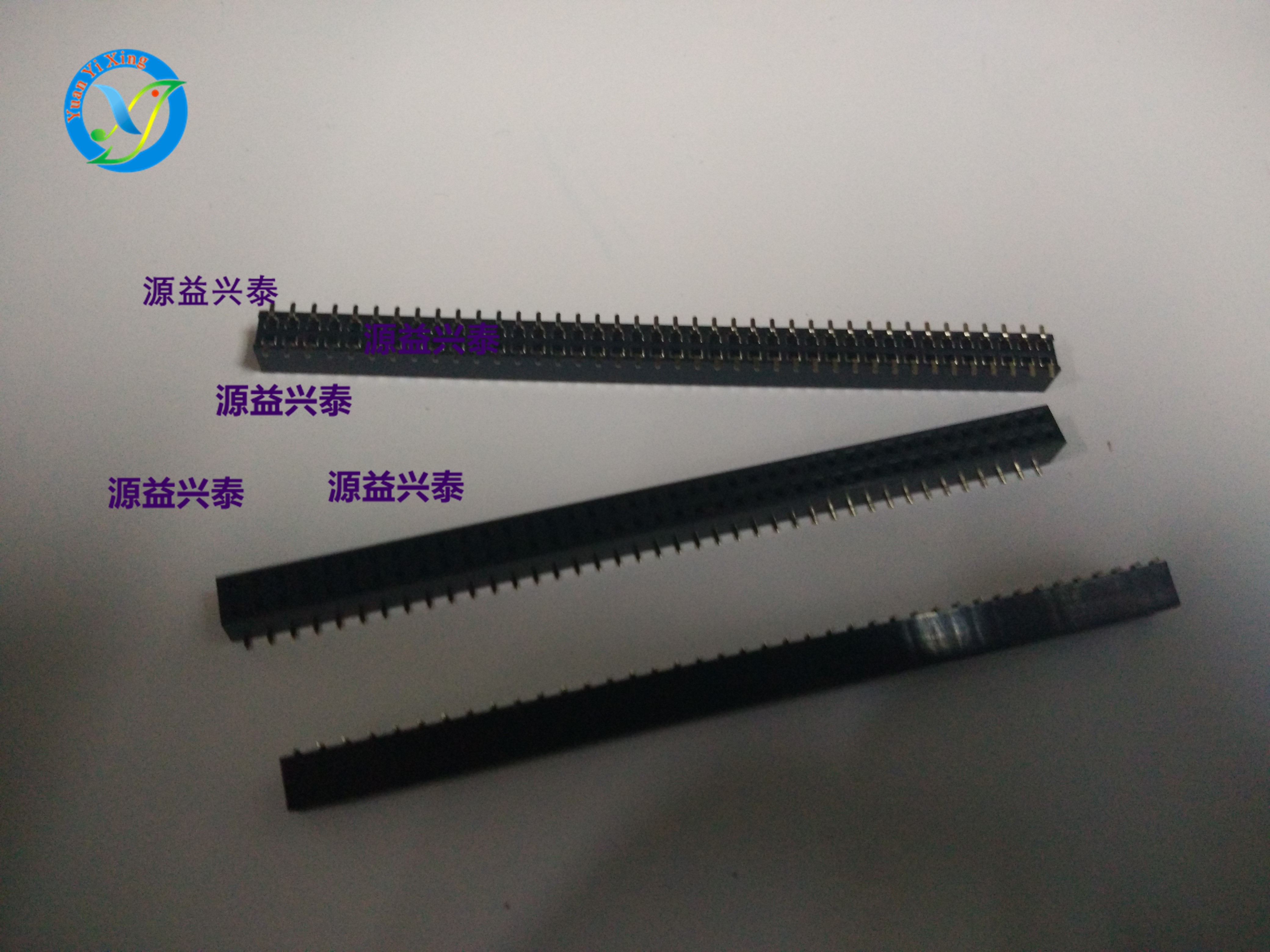 间距2.0MM 双排立式贴片排母母座2*3/4/5/6/8/10/12/15/40P