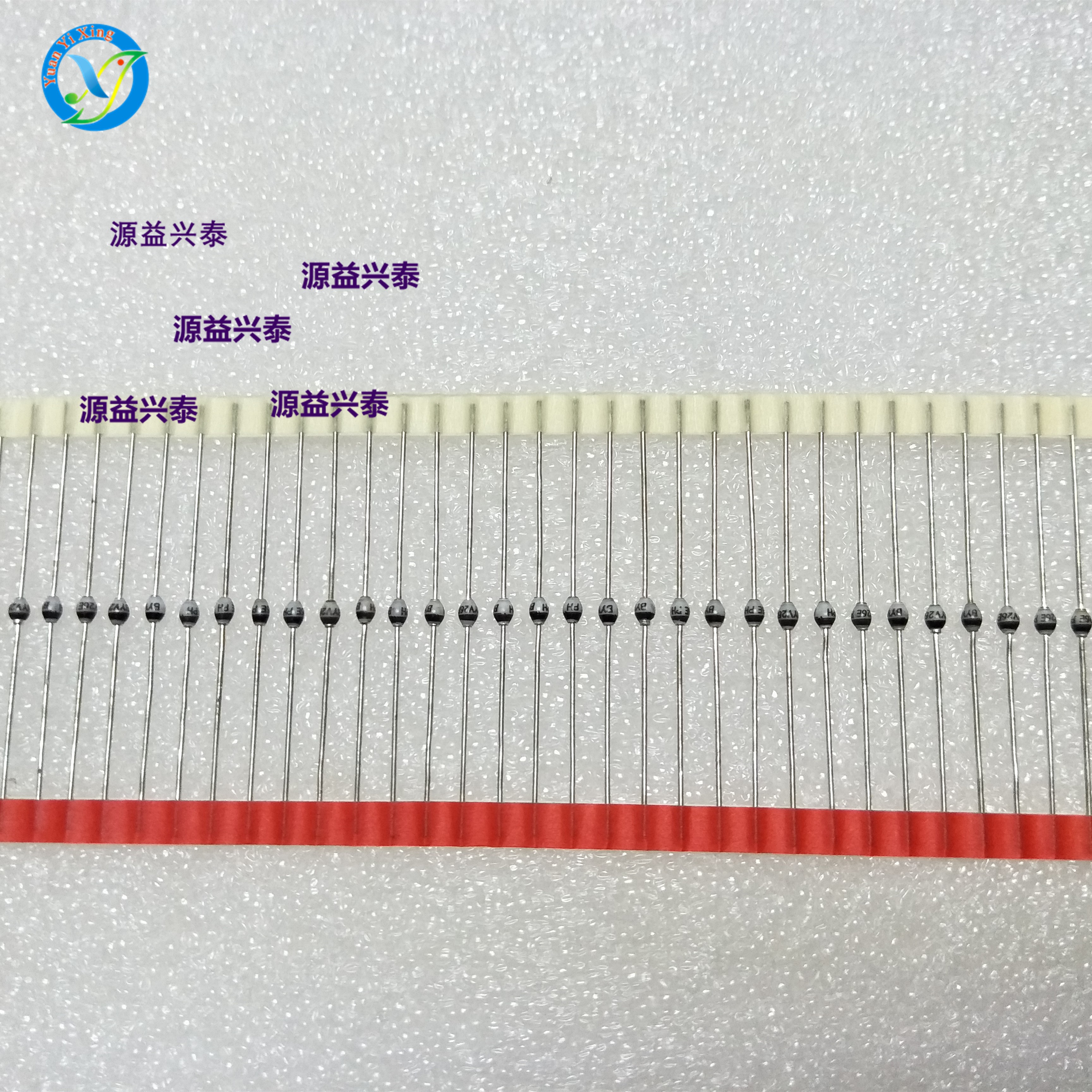 全新原装 直插二极管 BYV26E SOD57封装 1000V  快恢复二极管