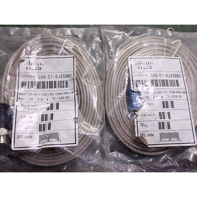 全新库存.思科CAB-E1-RJ45/BNC