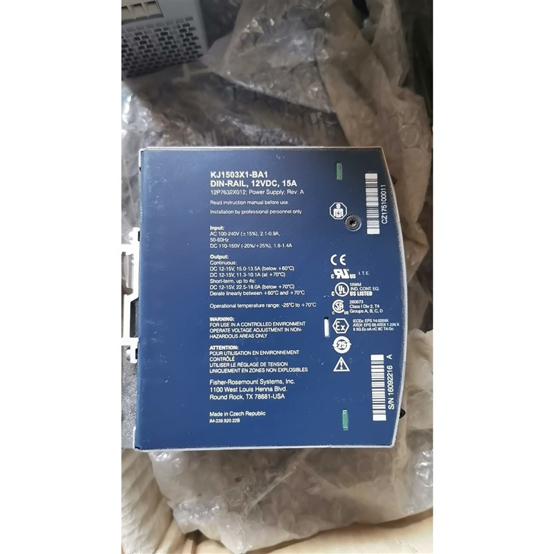 爱默生电源,KJ1503X1-BA1