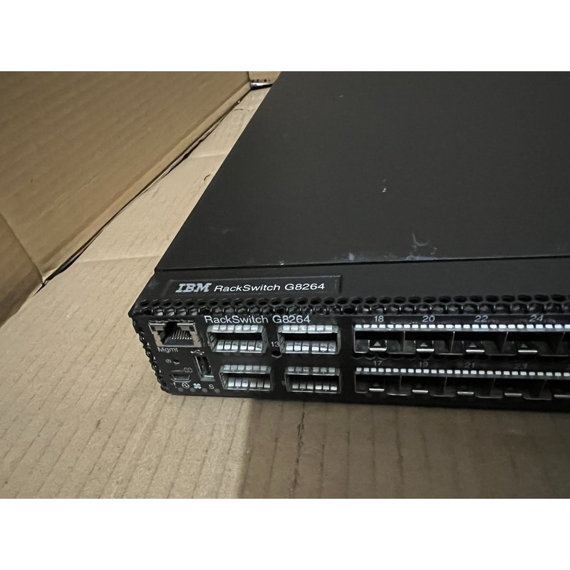 带40Gb IBM G8264 核心全万兆交换机 48口万兆