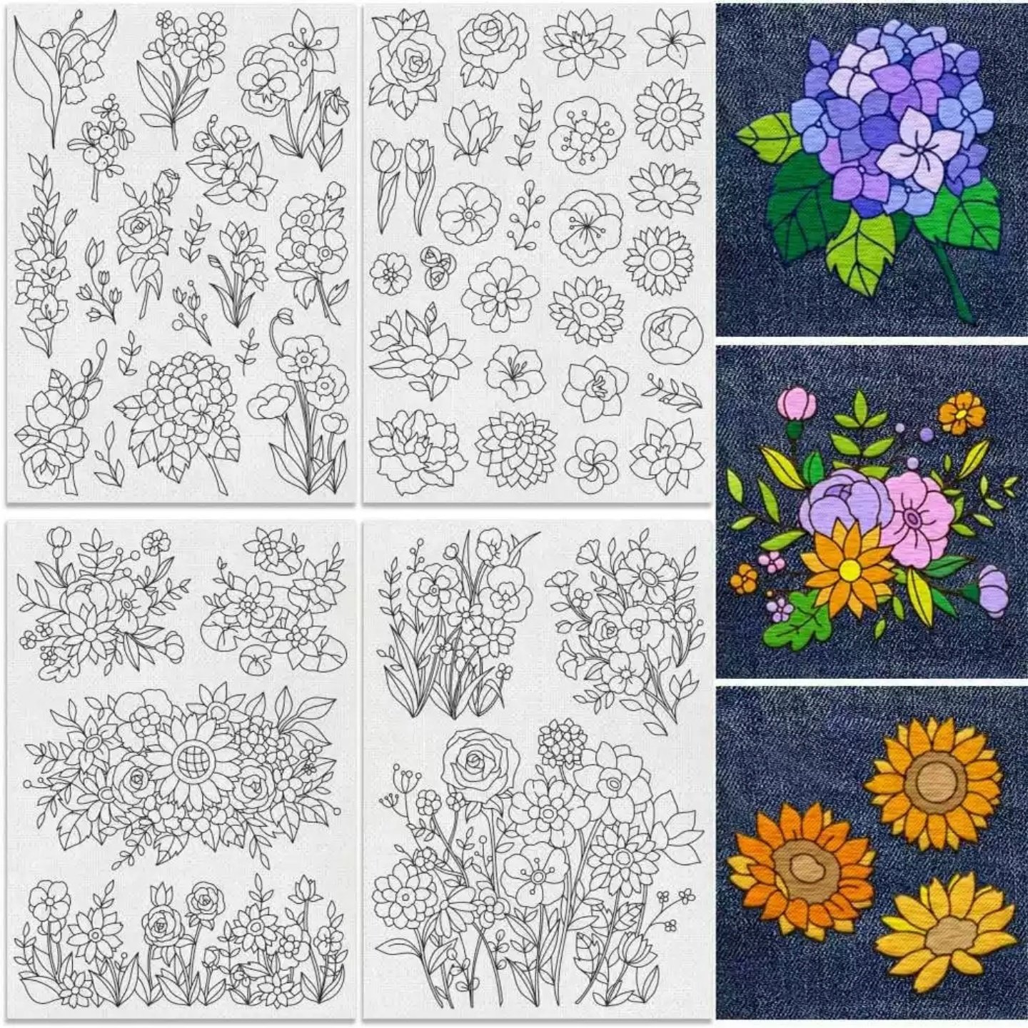 100张A4尺寸水溶性刺绣水溶布