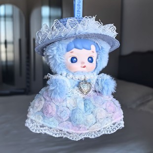 仅娃衣hacipupu小熊软糖蓝莓衣服蓝色可爱泡泡玛特玩偶套装连衣裙