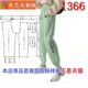 裁剪图纸样板新款 diy宽松运动裤 女学生休闲卫裤 1366衣服装 女装