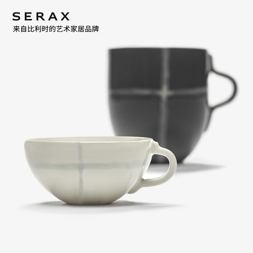 比利时Serax Kelly Wearstler联名陶瓷咖啡杯碟套装下午茶马克杯
