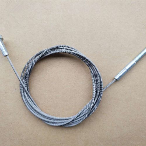 迅达厅门联动钢丝绳 300P钢丝绳 电梯门绳组件2米2