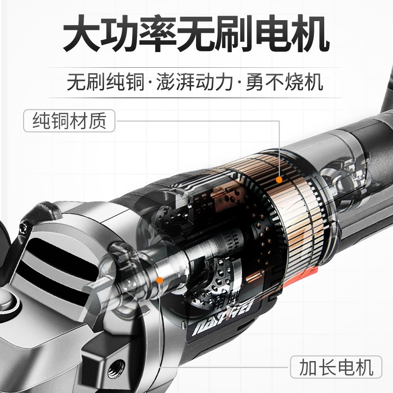 电动沙轮磨摩光机锂电池角模机工业级打磨切割机充电便携式手磨机