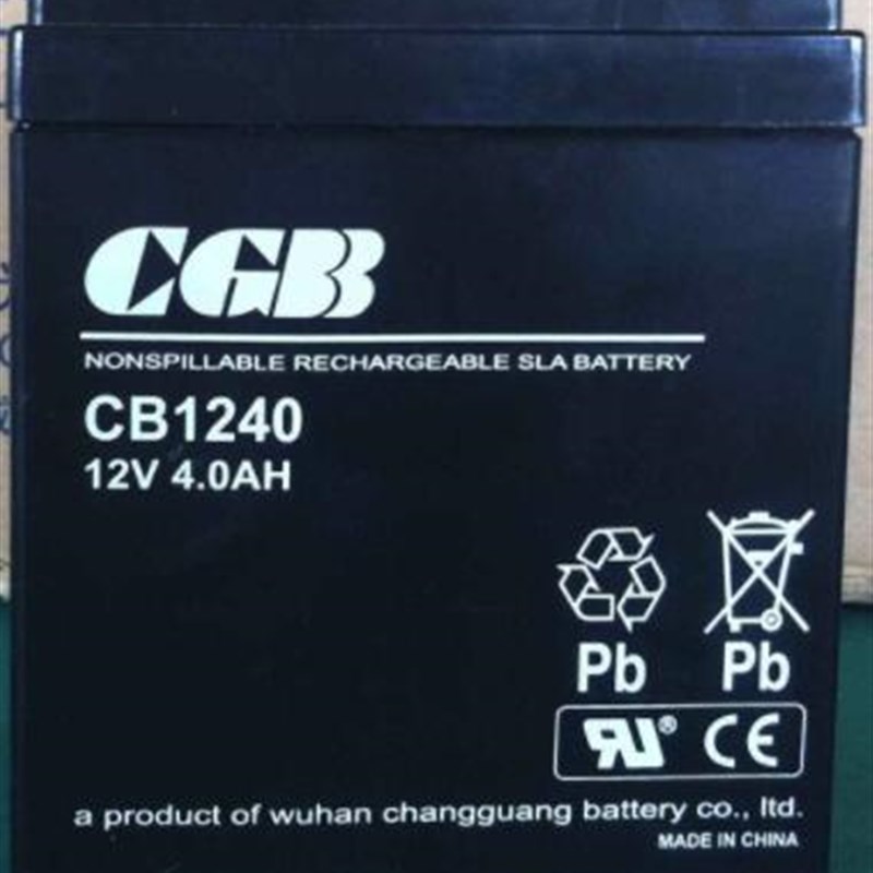 电梯蓄电池 电梯配件 蒂森电梯 奥的斯电梯 CB1240(12V/4.0AH)