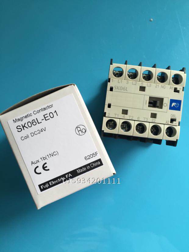 原装FUJI富士交流接触器SK06L-E01 SK06L-E10 DC24V接触器 现货