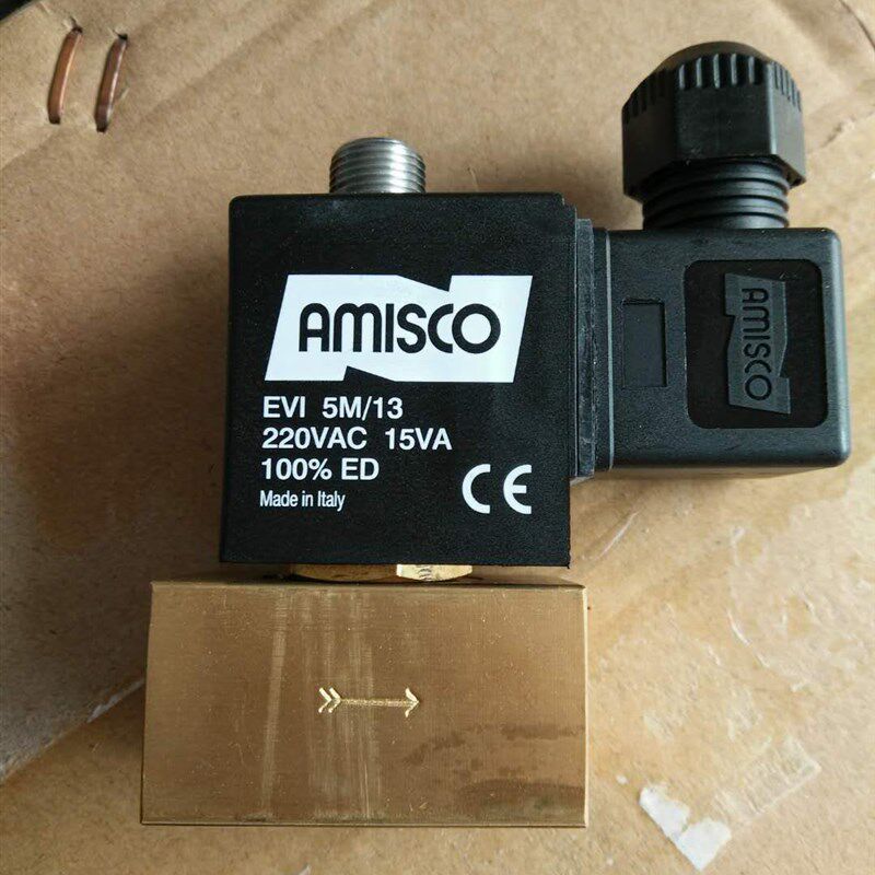 AMISCO电磁阀线圈 EVI 5M/13 220VAC 15VA 接线盒MPM