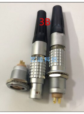 LEIMO连接器FGG EGG 3B 4 8 10 12 14 16 18 30P金属插头插座M18