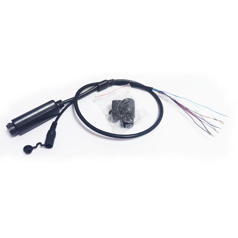 9芯 48V POE网络尾线 隔离型 监控摄像头网线 防水网络线带隔离