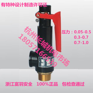 丝口安全阀 富羽丝口安全阀A27W 弹簧式 10T弹簧式 包检测过 安全阀