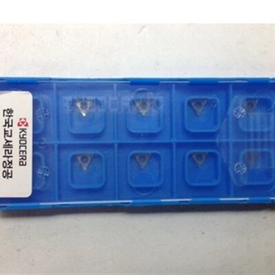 京瓷精镗刀片 TBGT060104L KW10 铸铁铝用