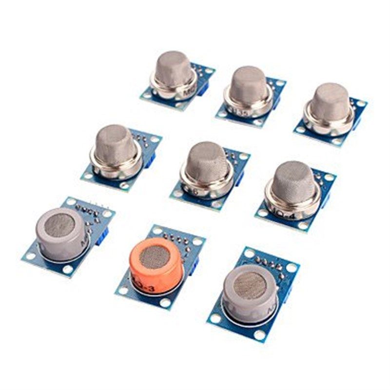 MQ系列套件 MQ-2~MQ-135 9个气体传感器模块MQ-2/3/4/5/6/7/8/9