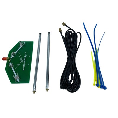 包邮正V羊角拉杆天线 V-dipole antenna- v1