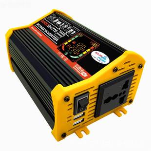 502 传奇三代智能LCD智能显示屏车载逆变器 DC12V AoC20XJSV11V
