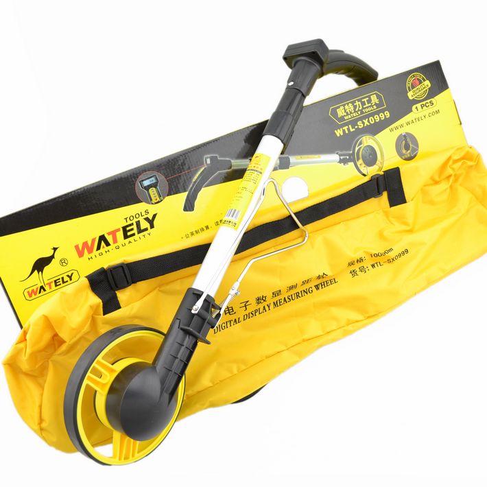 Wately/威特力 电子数显测距轮 1万米测距仪 轮式测量仪 量距仪
