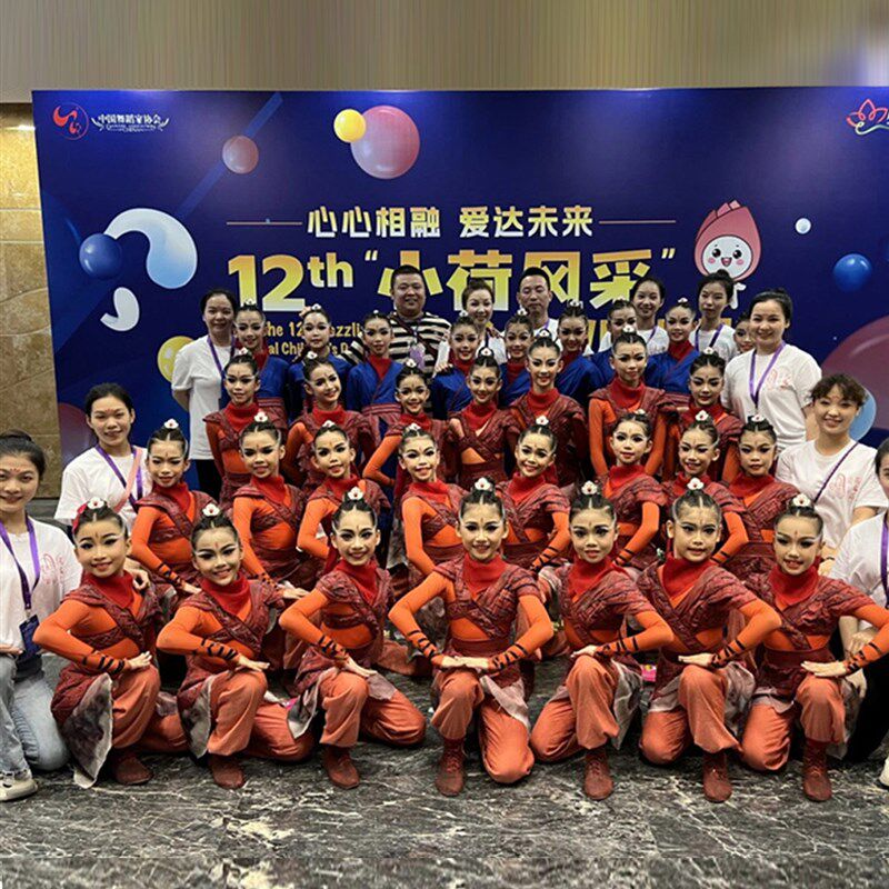 再现花木兰服装儿童演出服第十二届小荷风采六一舞蹈服元旦表演服