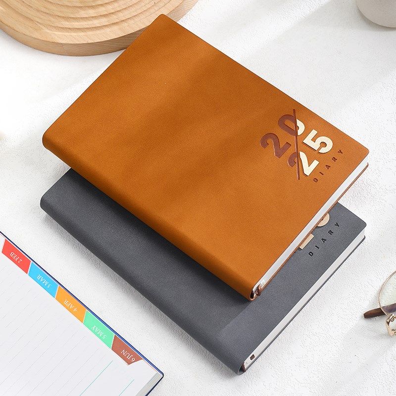 2025年日程本新款一日一页周计划表365天日历年历工作定制可印log,文具电教/文化用品/商务用品,手帐/日程本/计划本,淘宝优惠券,粉丝福利购,淘宝优惠卷