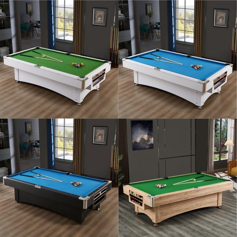 旺豪台球桌多功能三合一自动回球家用美式标准型商用桌球台室内