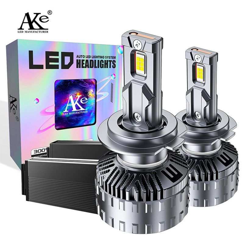 汽车led头灯灯泡风火轮 9007 130W大功率汽车车灯x68v