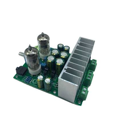 6j1电子管前级推lm1875t功放板前级板前胆后石功放机成品套件