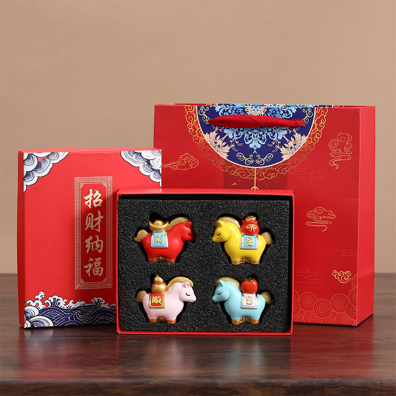 国潮马上发财生肖马摆件桌面马年礼物吉祥物马上有钱年会伴手礼,居家日用,香包/香囊,淘宝优惠券,粉丝福利购,淘宝优惠卷