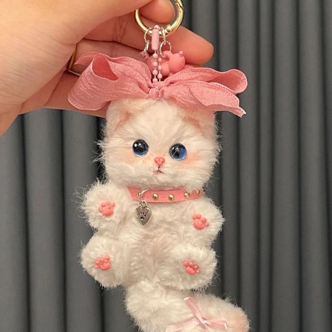 包包挂件扭扭棒小猫DIY材料包女
