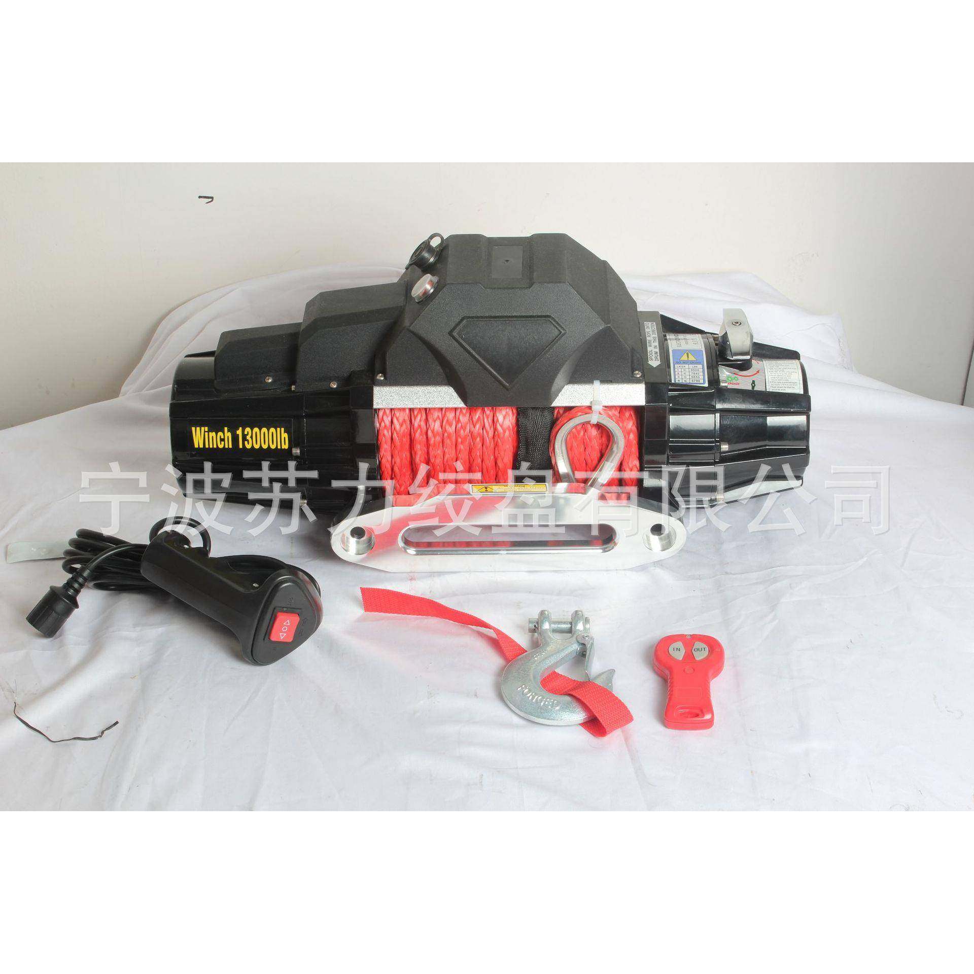 13000磅绞盘winch越野车外置绞盘电动绞盘牵引机汽车绞盘