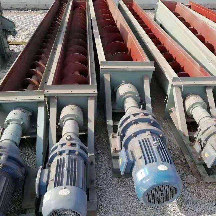 Ls螺旋上料提升机矿用不锈钢无轴水泥U型管式绞龙螺旋输送机