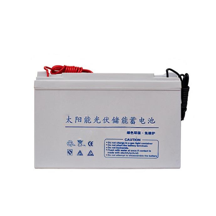 移动式太阳能红绿灯专用蓄电池12V80AH户外可充电备用太阳能适配