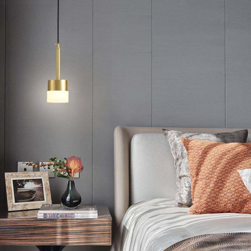 北欧简约小吊灯全铜走廊过道玄关床头灯设计师风餐厅吧台灯带LED,纺织面料/辅料/配套,纺织机械配件,淘宝优惠券,粉丝福利购,淘宝优惠卷