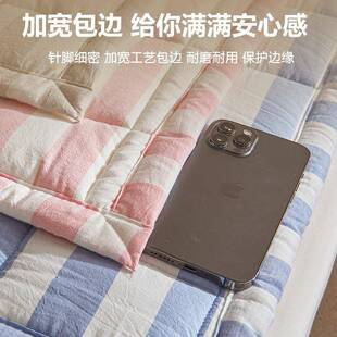 四季通用棉褥子棉花床褥垫床垫垫褥软垫榻榻米防滑铺底薄款睡