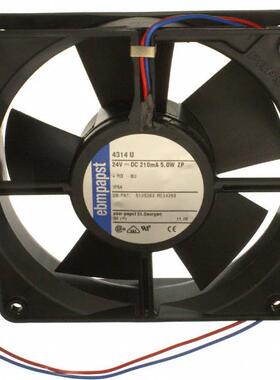 原装德国西德4314U24V210MA5.0W120*120*32高端设备风扇