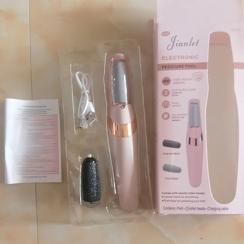 新款电动磨脚器家用美脚去死皮E老茧修脚仪器足部护理工具轻