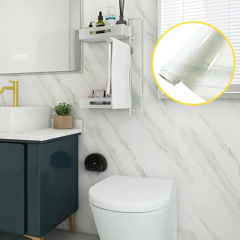 厨房贴纸防水防油耐高温墙纸壁纸防油烟翻新加厚灶台墙贴自粘