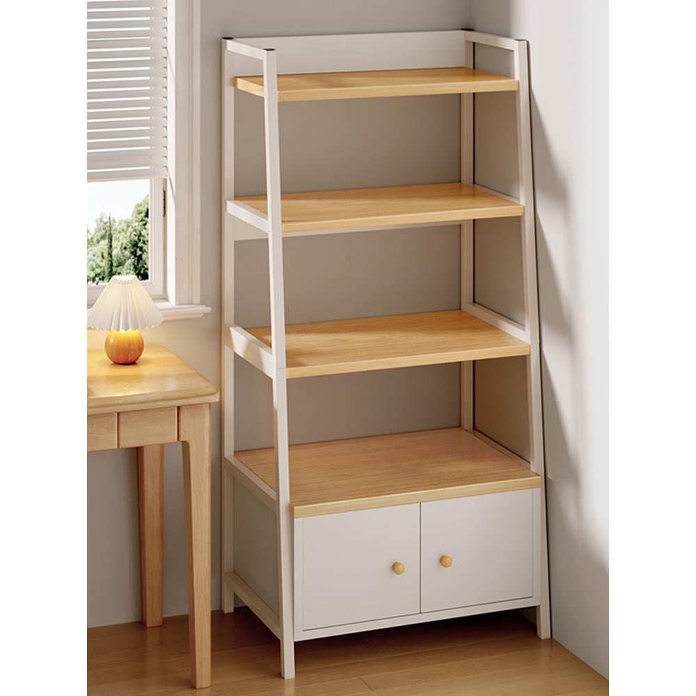 储物架多层储物架落地式书架储物架卧室客厅家庭房间展示柜梯架